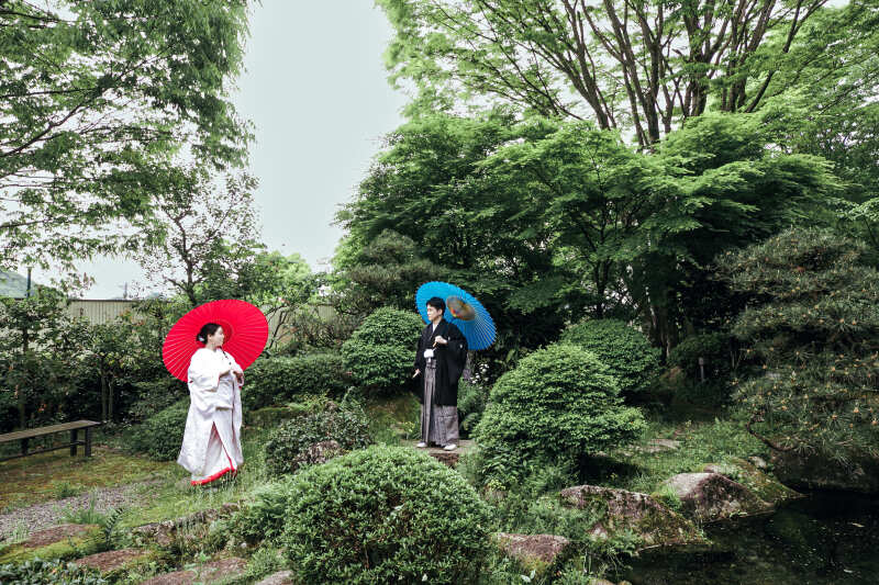 【和装1着・ロケーション】岐阜公園和装撮影プラン＊四季折々の自然を存分に楽しめるロケーションプラン