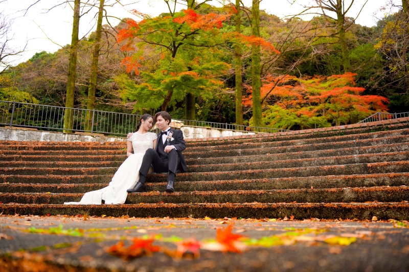 【洋装】様々な文化が交じり合う異国情緒あふれる世界観を持つ【日中友好庭園コース】