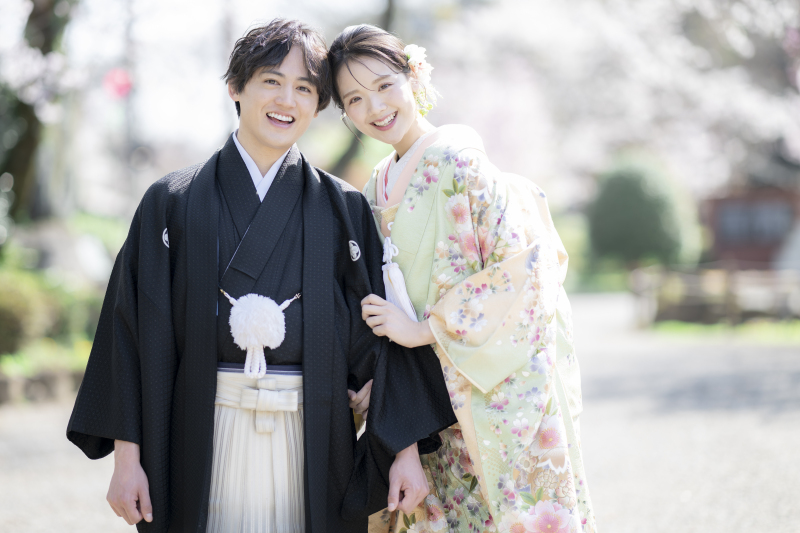 【和装】様々な文化が交じり合う異国情緒あふれる世界観を持つ【日中友好庭園コース】