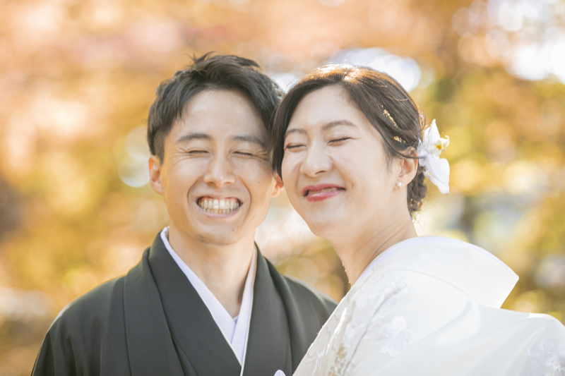 【和装】紅葉と秋晴れ愉しむ紅葉ロケーションプラン