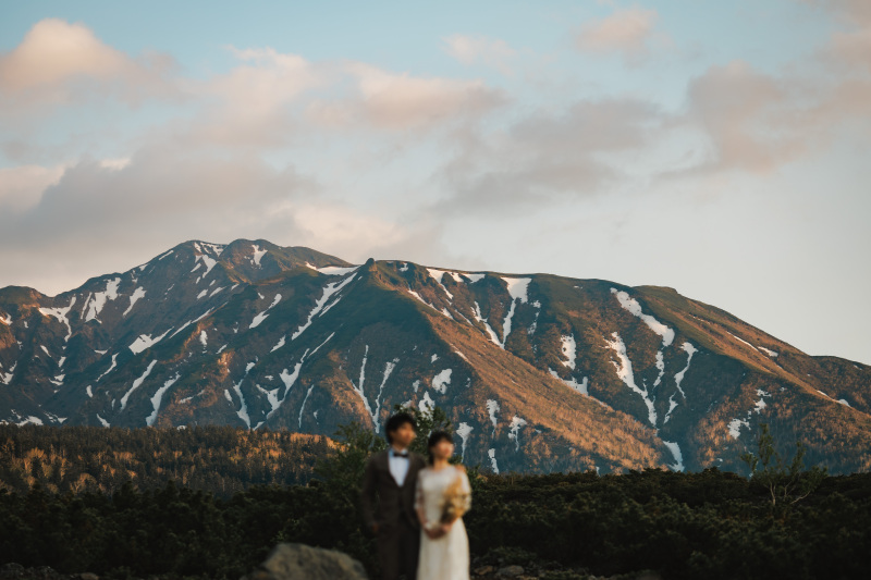夕日が沈む前に。