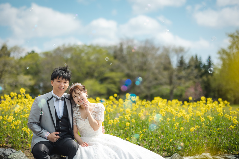 百合が原公園でのロケ撮影