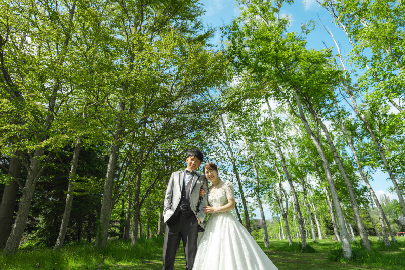 北海道らしいお写真も