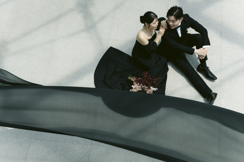 お二人で寄り添いながらお話しを・・・