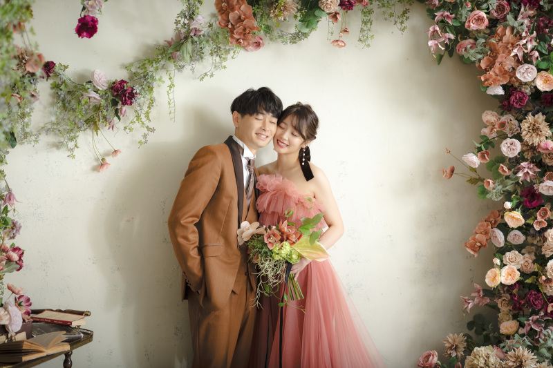 カラードレスに大チェンジ