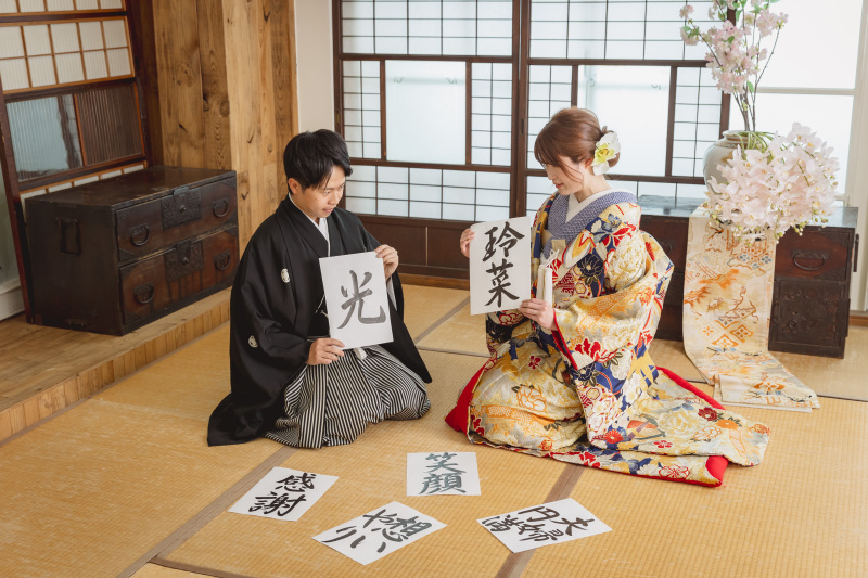 スタジオ撮影から