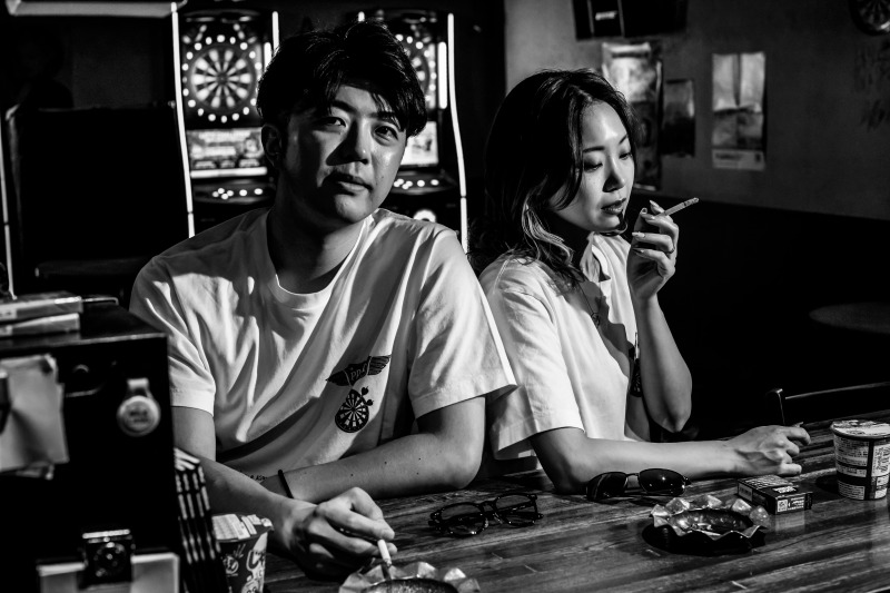 モノクロのかっこいいお写真も