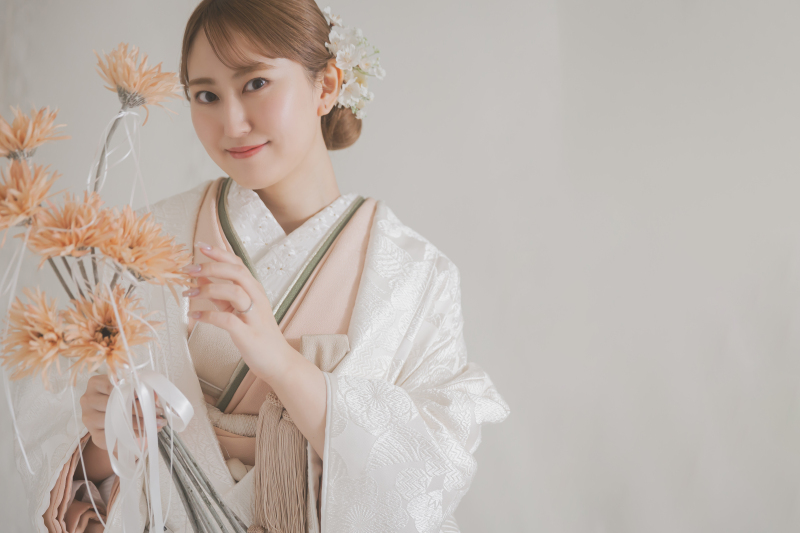 ふわり、和のムードを纏って