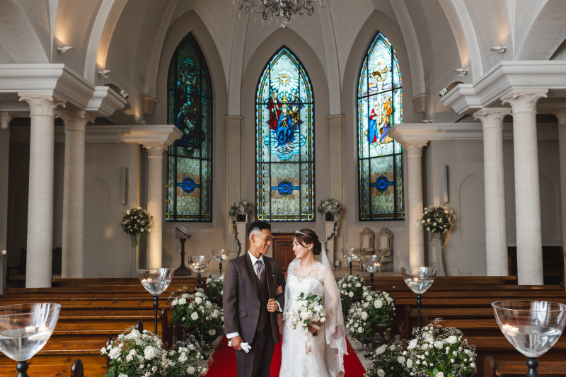 ローズガーデンクライスト教会で