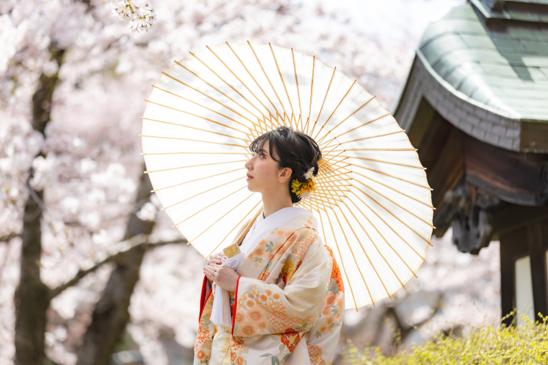 ご新婦様のソロショット