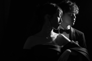 スタジオにてクール+ナチュラル撮影