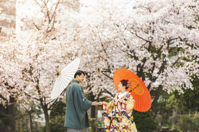 まずは中島公園の桜の下で