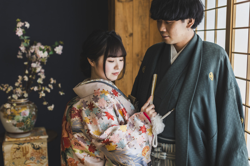 華やかな一枚も