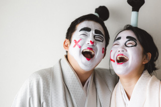 だっふんだ！バカ殿撮影！