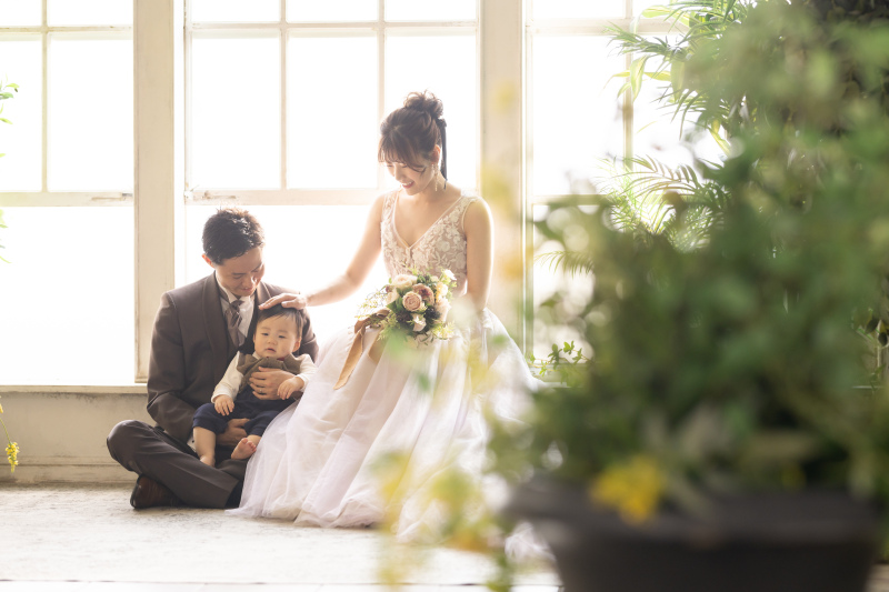 三人で仲良く。