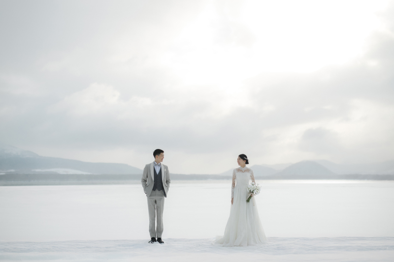 白銀のロケーションに包まれて