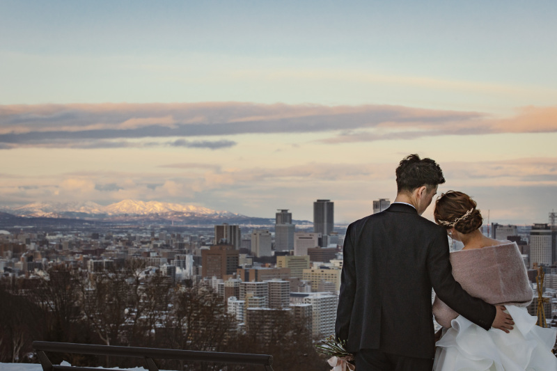 日が落ちてくる時間に