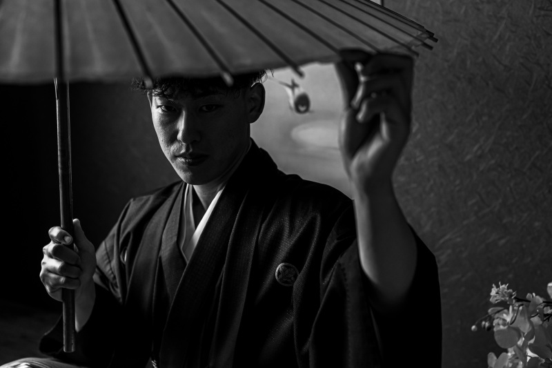 ご新郎様のソロショット