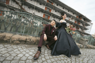 カラードレス小樽ロケ