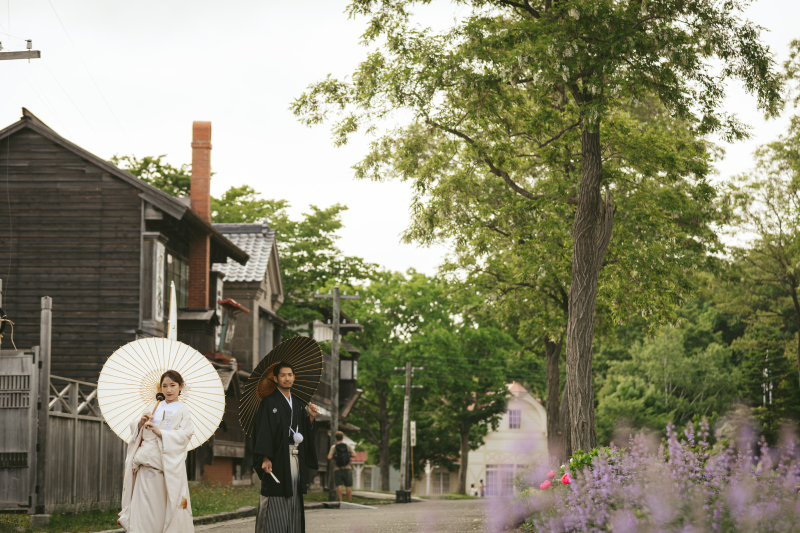 建物と自然の調和を感じながら・・・
