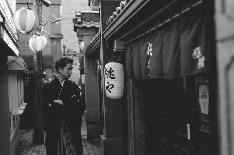 ご新郎様ソロショット