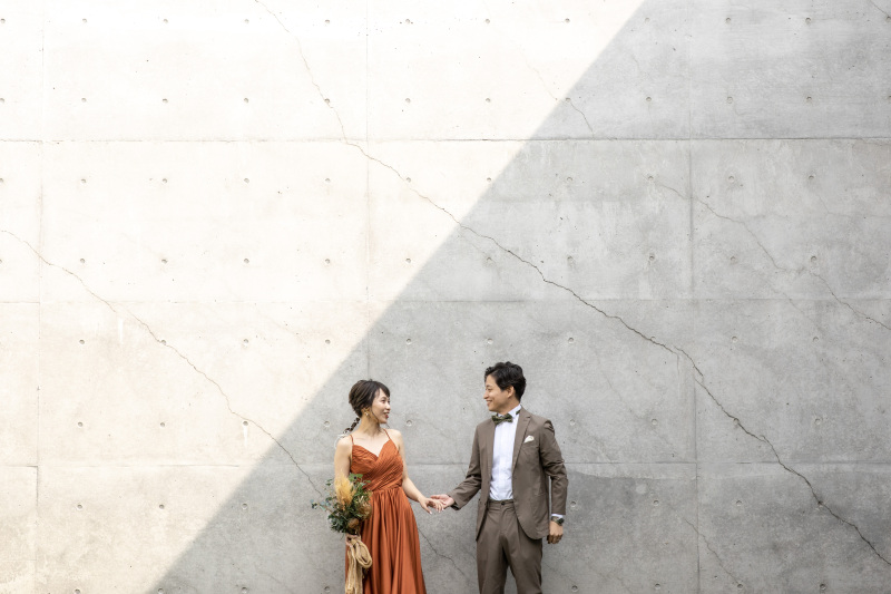 シンプルなお写真から