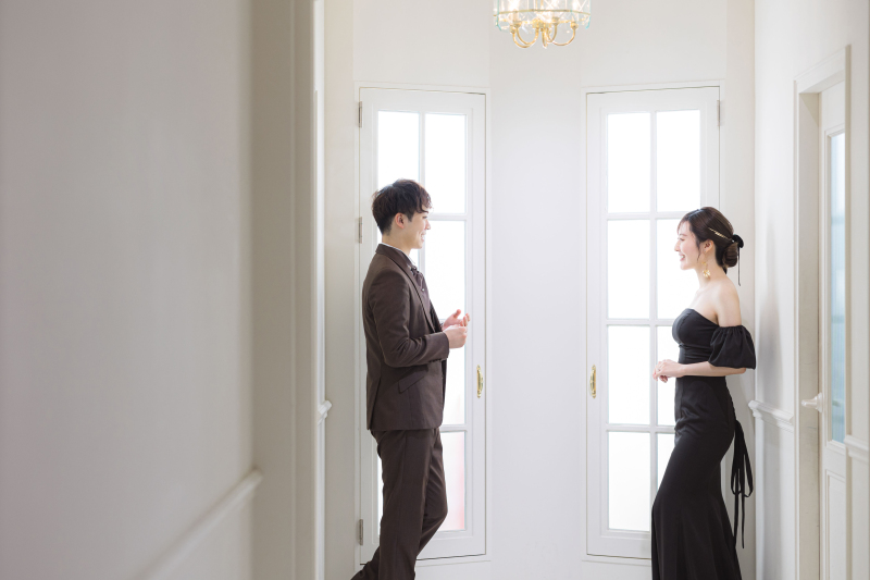 見つめあって…