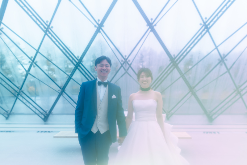 淡いテイストで