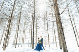 和洋それぞれの雰囲気で明るい冬撮影