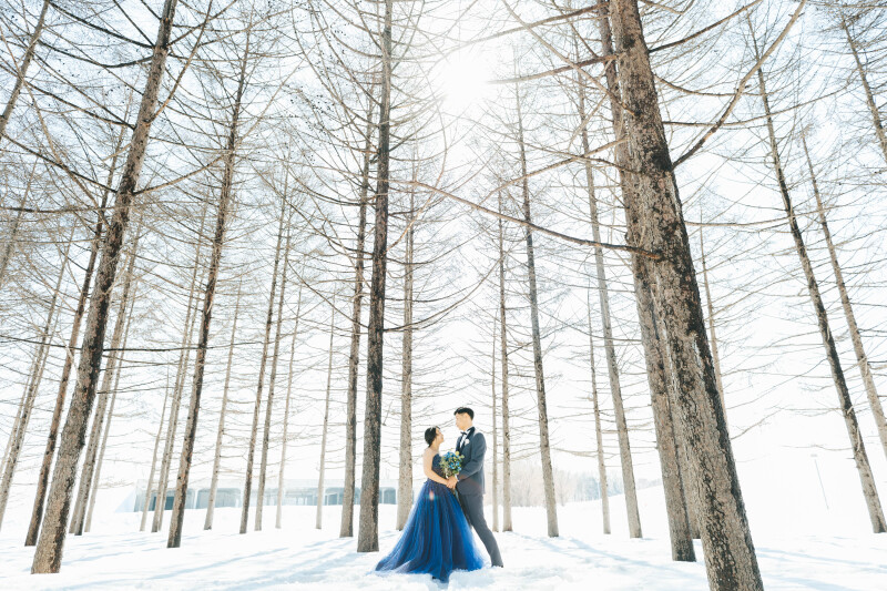 和洋それぞれの雰囲気で明るい冬撮影