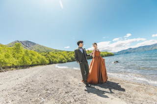 支笏湖でリゾート気分