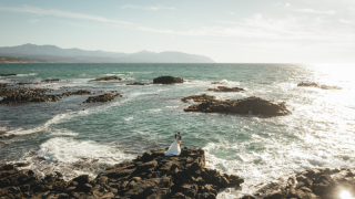 北海道ならではの海ロケ撮影