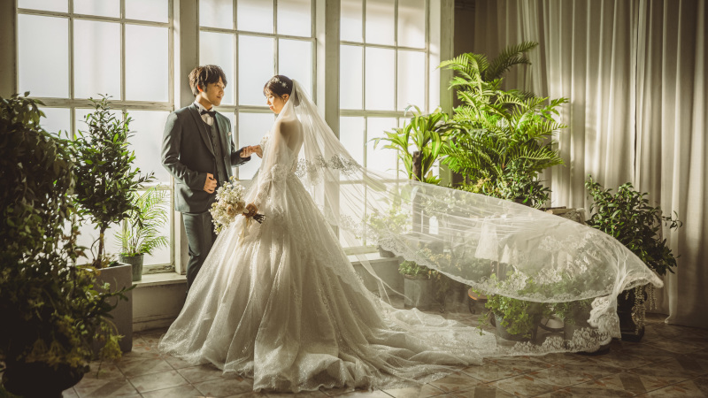 ウェディングフォトならではのお写真も