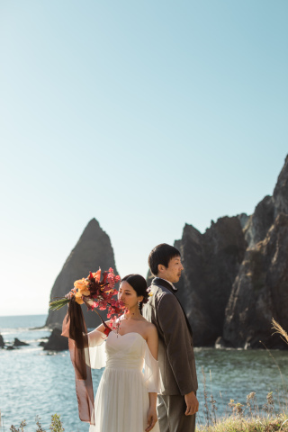 おふたりの魅力を引き出すポージングで