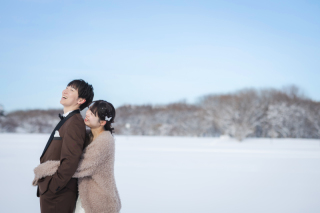 笑顔が素敵なお二人でした♩見ているこちらも温かい気持ちになります。