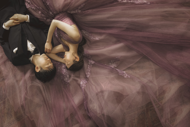 【プレミアムアルバム30ページ】洋装or和装3着(組み合わせ自由)+私服 韓国レタッチ30枚 ※衣装グレードアップなし