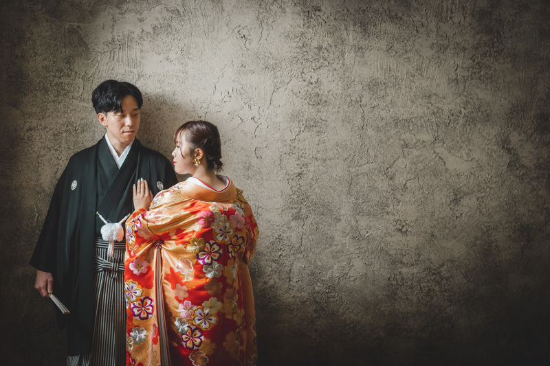 【スタジオスタンダードアルバム16ページ】洋装or和装2着(組み合わせ自由) ※衣装グレードアップなし