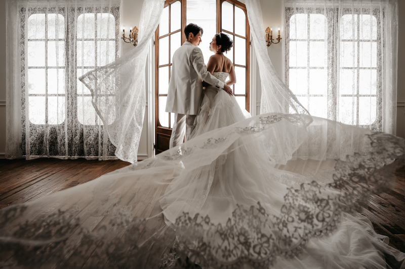 【プレミアムアルバム30ページ】洋装or和装3着(組み合わせ自由)+私服 韓国レタッチ30枚 ※衣装グレードアップなし