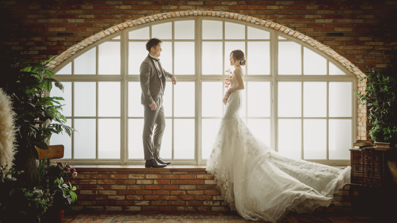 【12月末迄】22,000円OFF!◇スタジオ1着(背景20種類) アルバム・全データ200カット※衣装グレードアップ料金なし