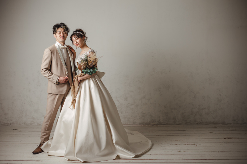 記念写真プラン ドレス・タキシード1着 ※衣装グレードアップなし