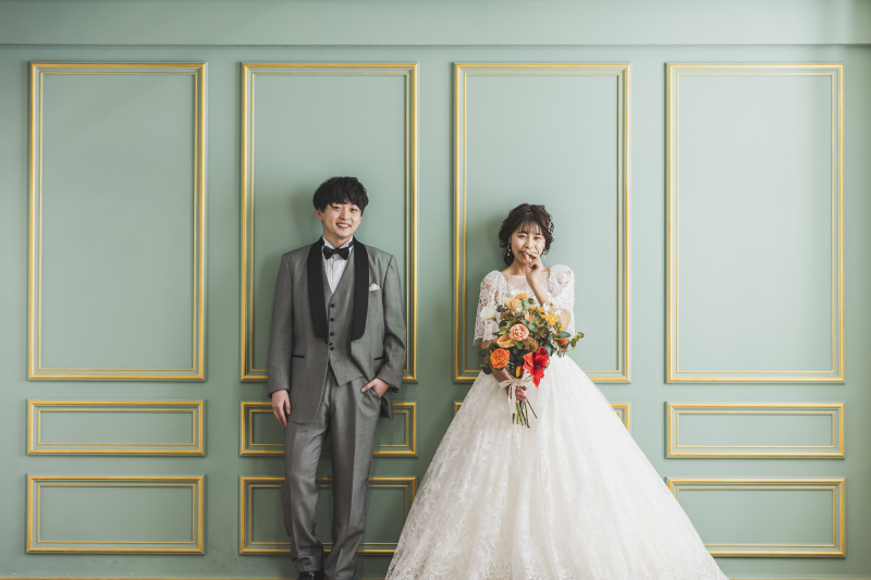 【スタジオスタンダードアルバム10ページ】洋装or和装1着 ※衣装グレードアップなし