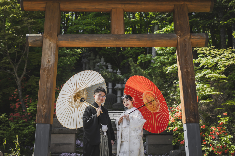【札幌市内ロケプラン】洋装or和装2着 撮影データ150カット ※衣装グレードアップなし