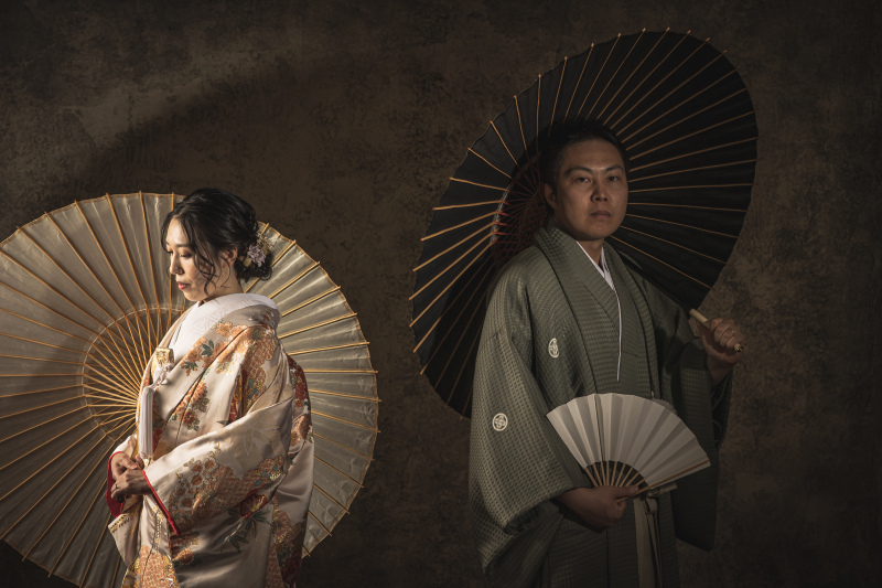 【プレミアムアルバム30ページ】洋装or和装3着(組み合わせ自由)+私服 韓国レタッチ30枚 ※衣装グレードアップなし