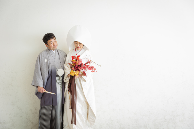 【スタジオスタンダードアルバム10ページ】洋装or和装1着 ※衣装グレードアップなし