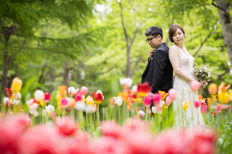 【円山公園or中島公園プラン】洋装or和装2着 撮影データ50カット ※衣装グレードアップなし