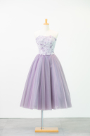 color dress（ミモレ丈）