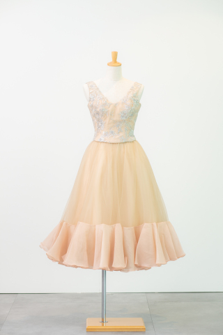 color dress（ミモレ丈）