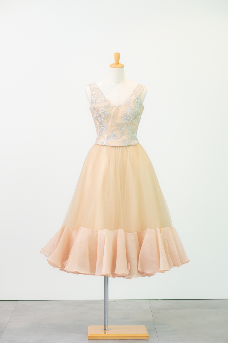 color dress（ミモレ丈）