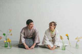 スタジオもMia Viaも迎賓館も、洋装も和装も！よくばり前撮り