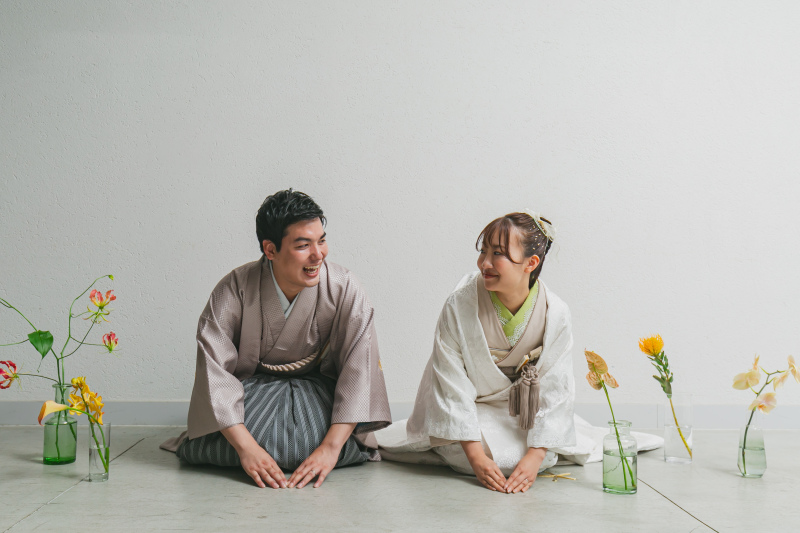 スタジオもMia Viaも迎賓館も、洋装も和装も!よくばり前撮り